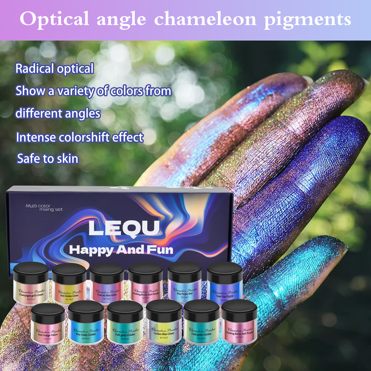 1 Set Chameleon Powder Nail Ch - Soap Making Dye のレビューと価格