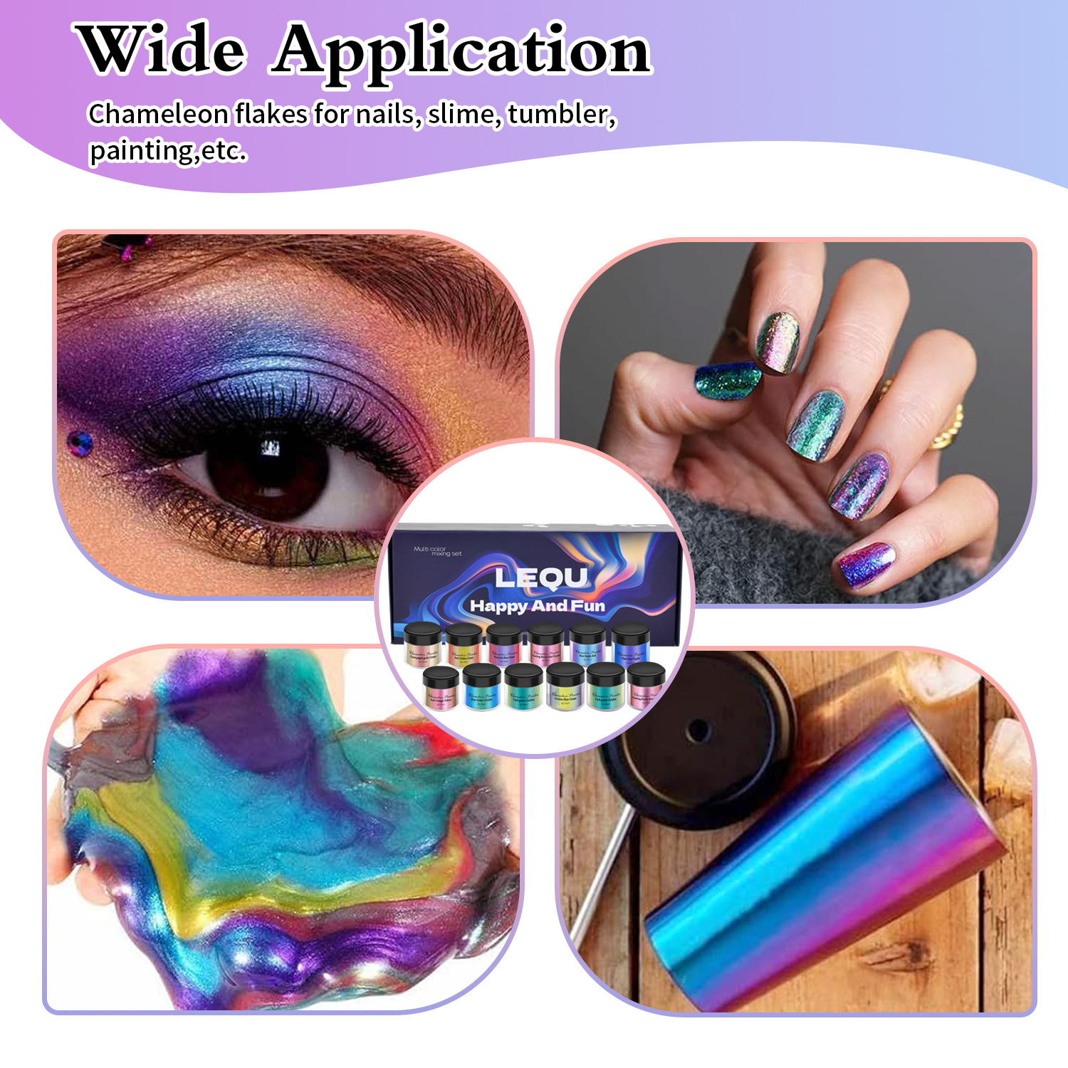 1 Set Chameleon Powder Nail Ch - Soap Making Dye のレビューと価格