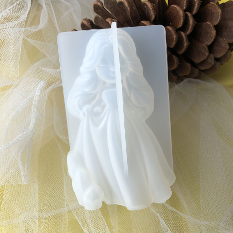 3D Cute Princess Silicone Cand - Soap Making Accessories のレビューと価格