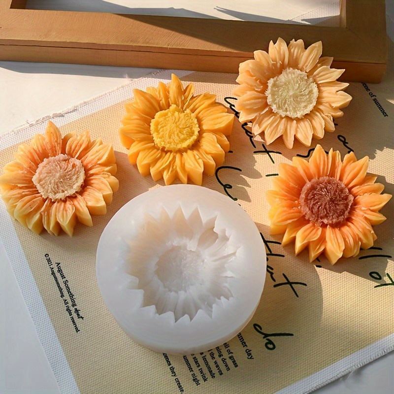 Vibrant 3D Sunflower Silicone  - Soap Making Kit のレビューと価格