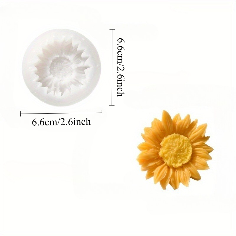 Vibrant 3D Sunflower Silicone  - Soap Making Kit のレビューと価格