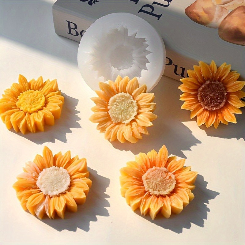 Vibrant 3D Sunflower Silicone  - Soap Making Kit のレビューと価格