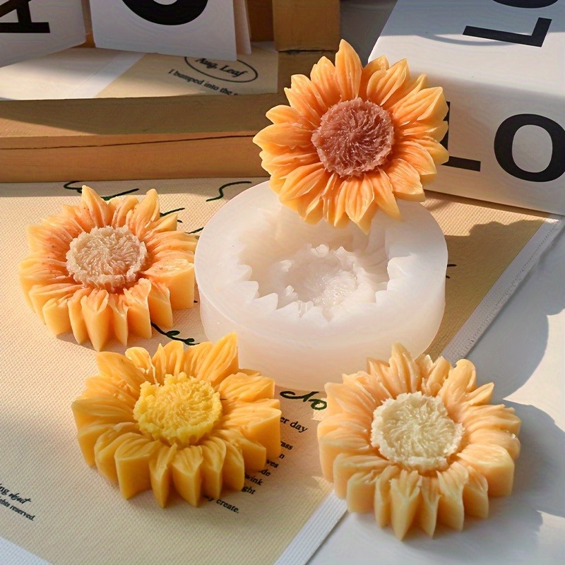 Vibrant 3D Sunflower Silicone  - Soap Making Kit のレビューと価格