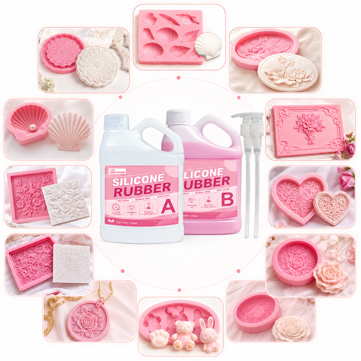 Liquid Silicone Rubber-Perform - Soap Making Kit のレビューと価格