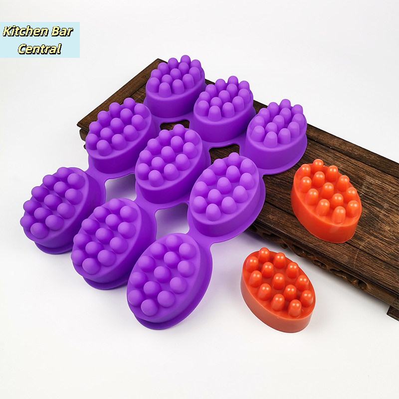【3d Silicone Soap Mold Massage - Soap Making Accessories のレビューと価格