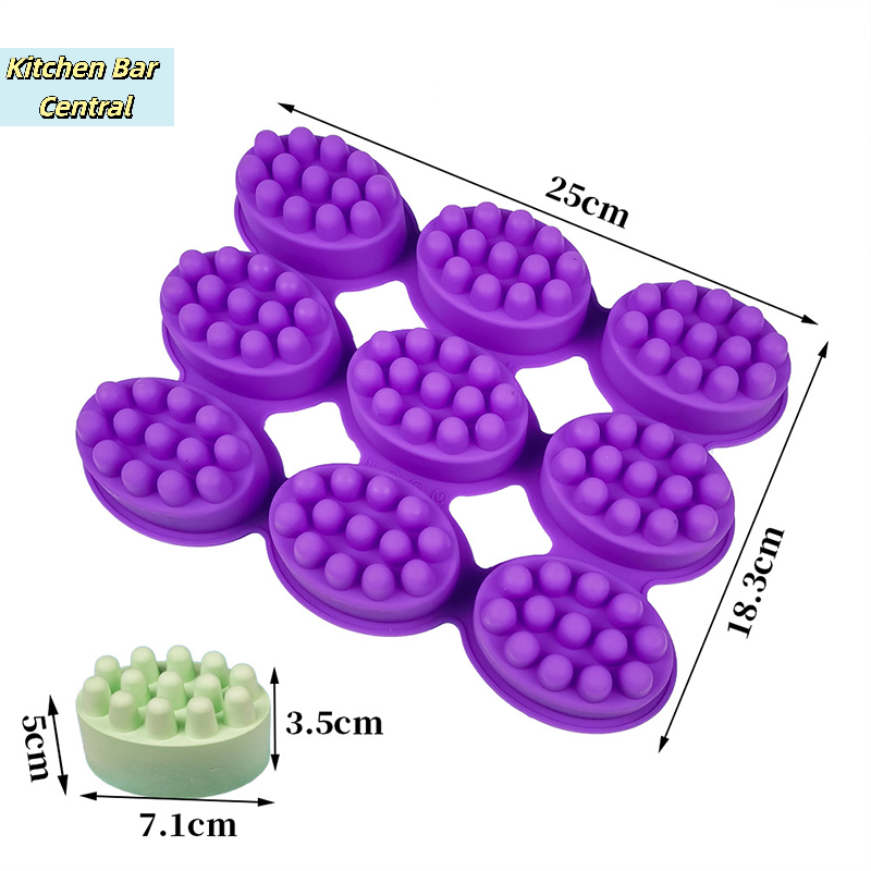 【3d Silicone Soap Mold Massage - Soap Making Accessories のレビューと価格