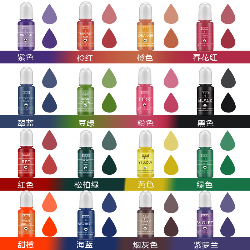 16-Color Highly Concentrated C - Soap Making Dye のレビューと価格