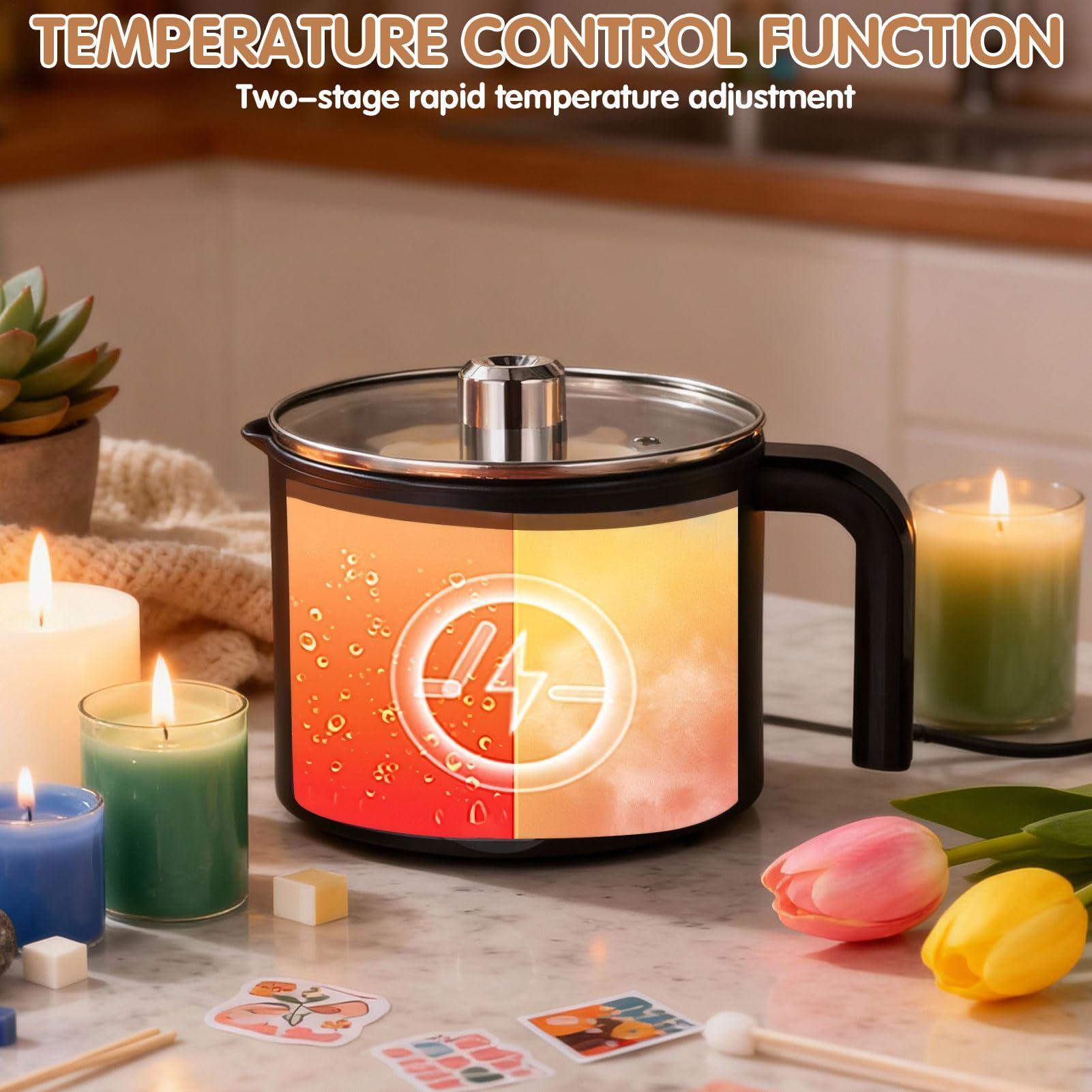 Candle Wax Melting Pot 1.5L La - Soap Making Kit のレビューと価格