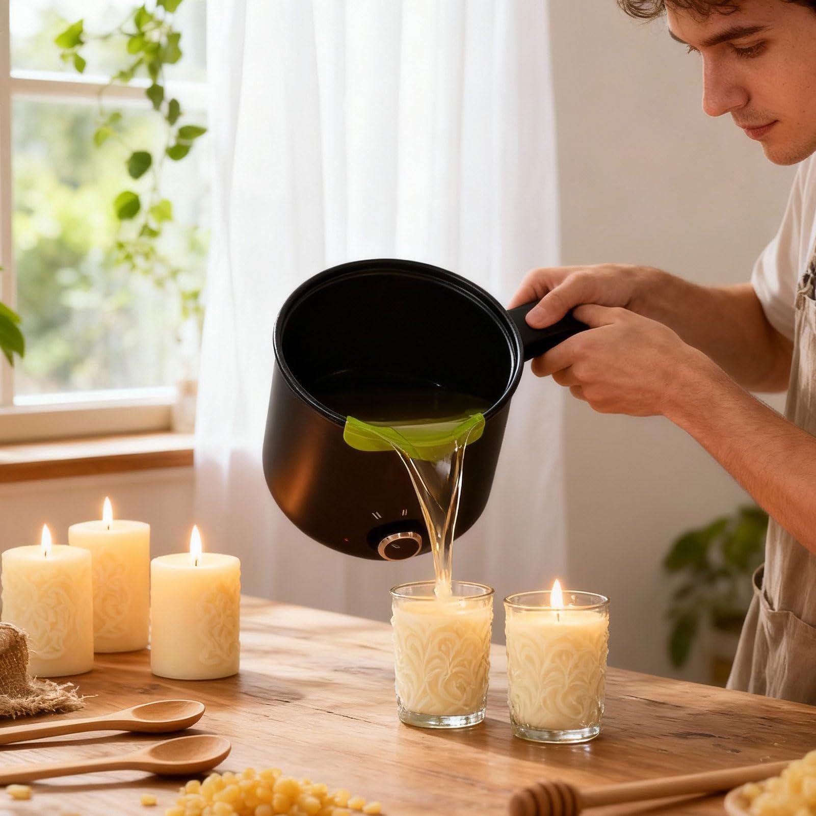 Candle Wax Melting Pot 1.5L La - Soap Making Kit のレビューと価格