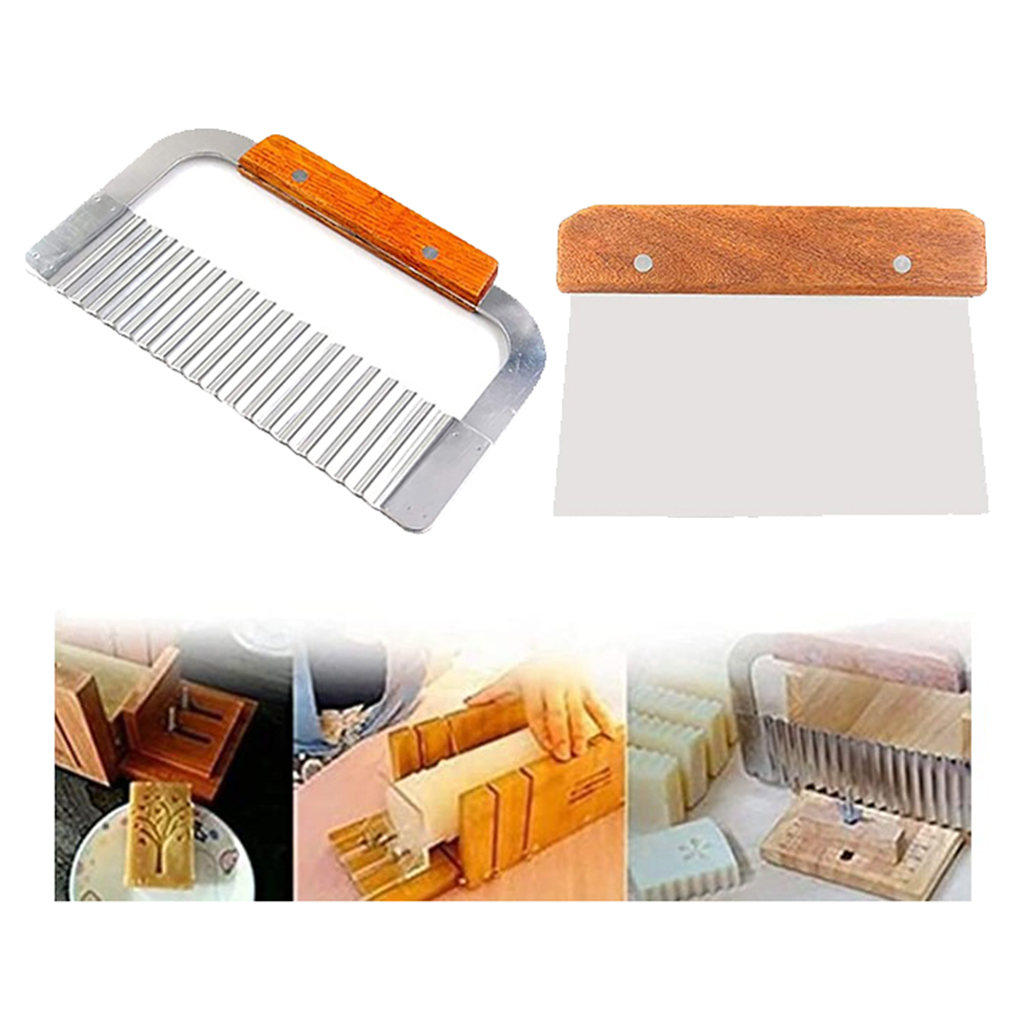 2 Pack Stainless Steel Wavy &  - Soap Making Accessories のレビューと価格