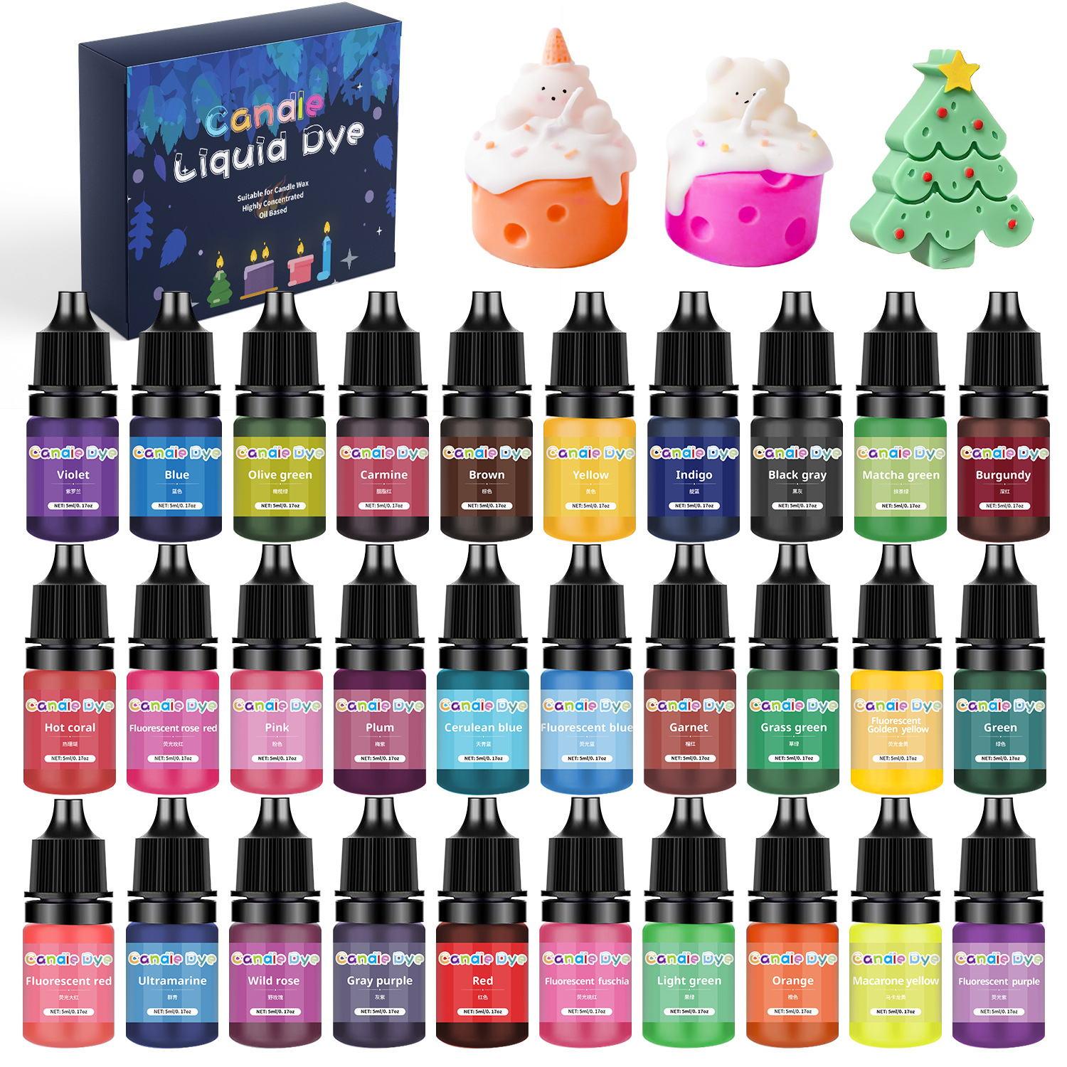 38 Color Candle Wax Pigment Co - Soap Making Dye のレビューと価格