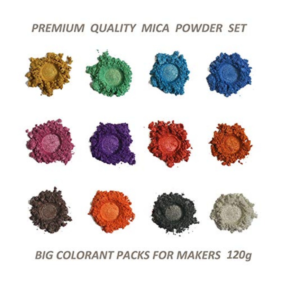 VITARIE Mica Powder for Epoxy  - Soap Making Dye のレビューと価格