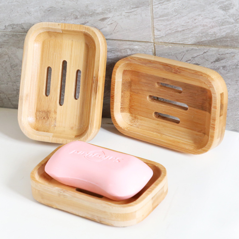 1 Pc Bamboo Wooden Soap Dish,  - Soap Making Dye のレビューと価格