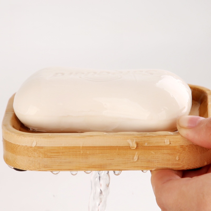 1 Pc Bamboo Wooden Soap Dish,  - Soap Making Dye のレビューと価格