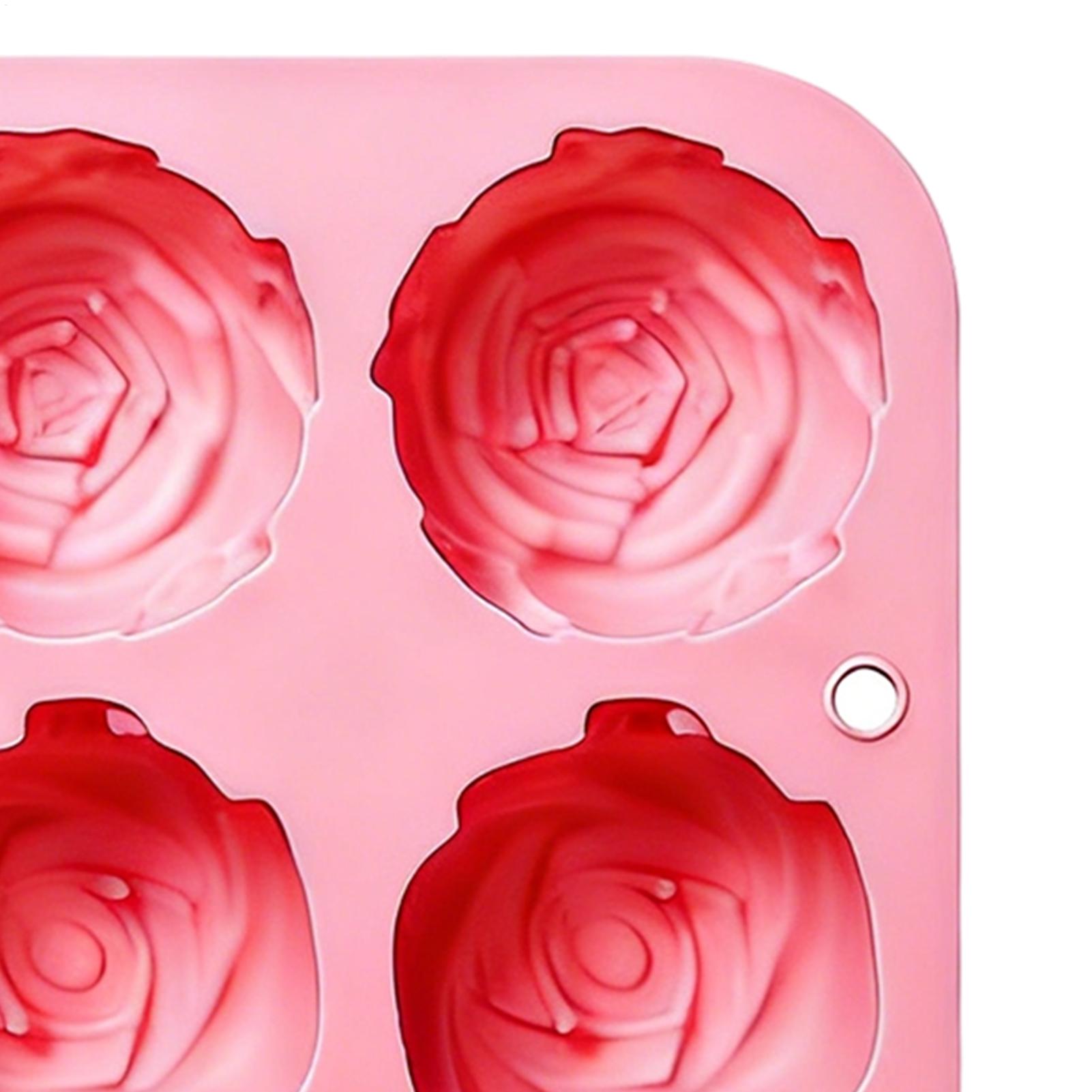 8 Holes Rose Flower Silicone M - Soap Making Accessories のレビューと価格