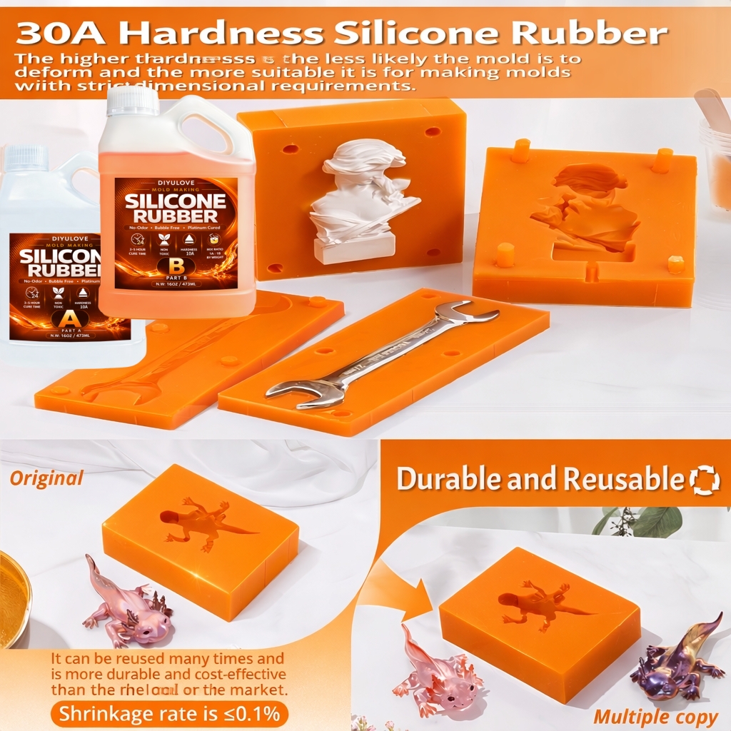 Liquid Silicone Rubber Kit,Hig - Soap Making Accessories のレビューと価格