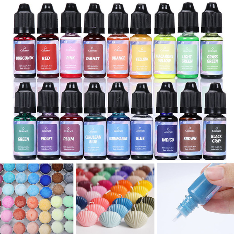 24 Colors Resin Pigments Candl - Soap Making Dye のレビューと価格