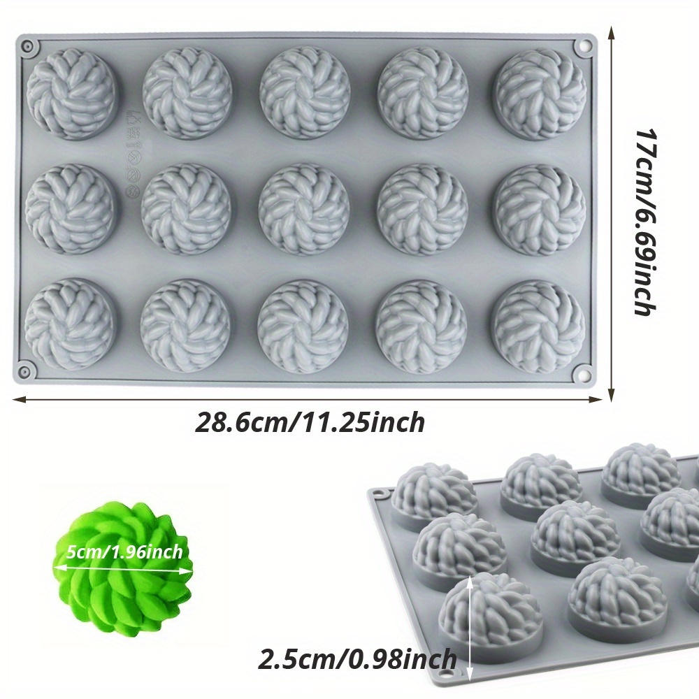 1Pc Cake Mold Santa Ana Floral - Quality Soap Making Kit のレビューと価格