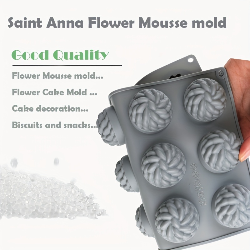 1Pc Cake Mold Santa Ana Floral - Quality Soap Making Kit のレビューと価格