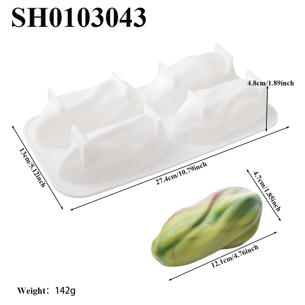 4 or 9-Cell Pistachio Design S - Soap Making Kit のレビューと価格