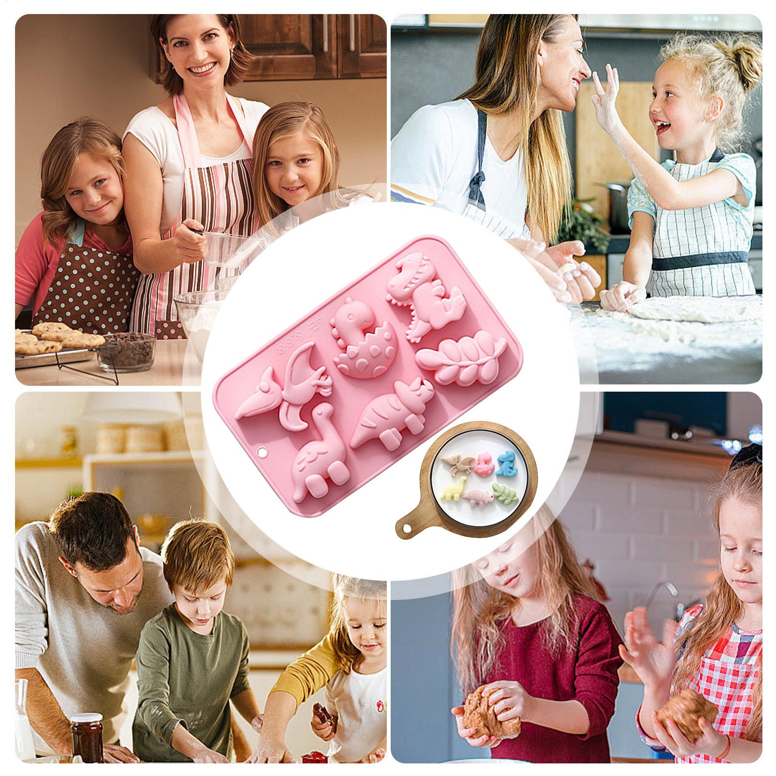 Silicone 6 Cavities Dinosaur J - Soap Making Kit のレビューと価格