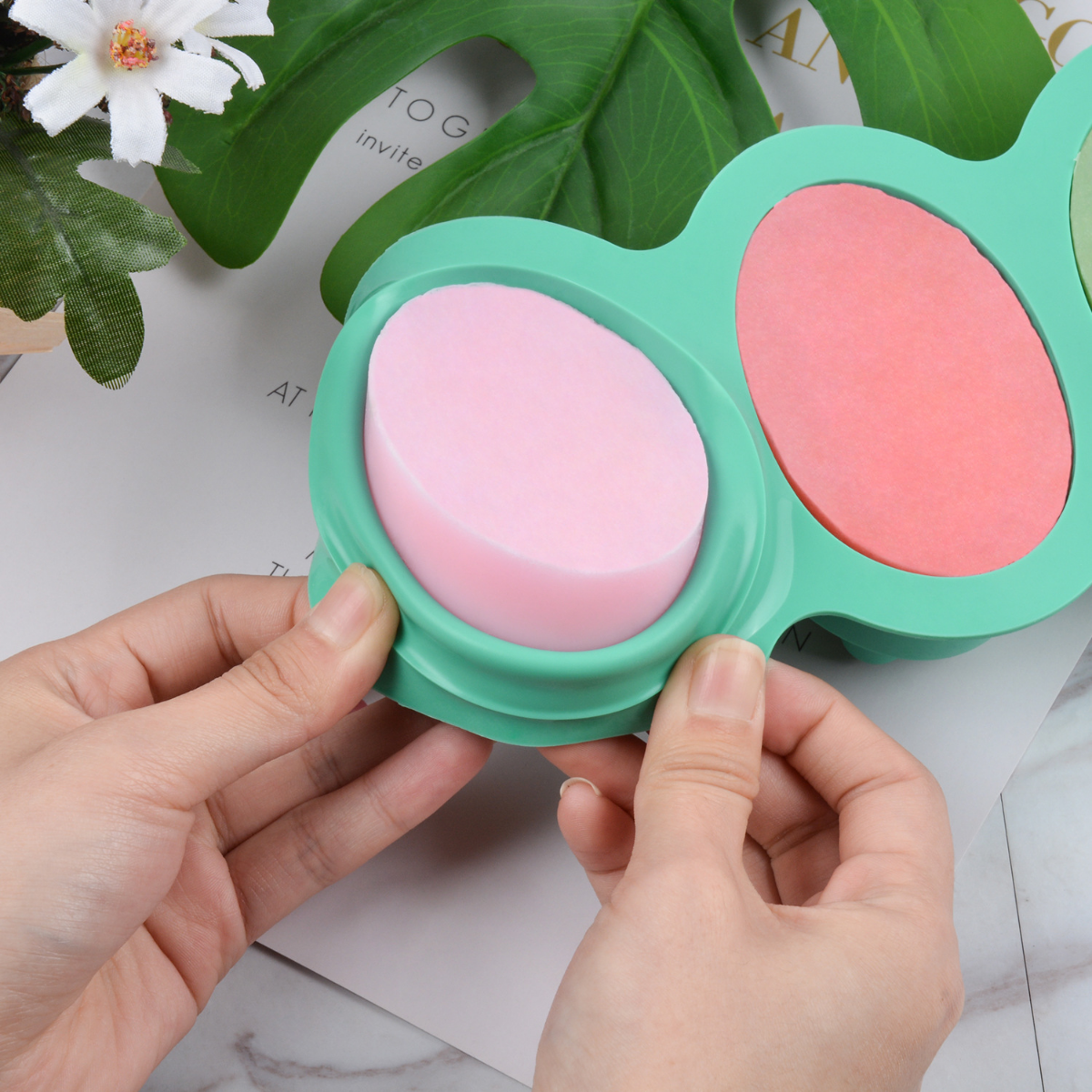 4 Hole Oval Massage Soap Silic - Soap Making Accessories のレビューと価格