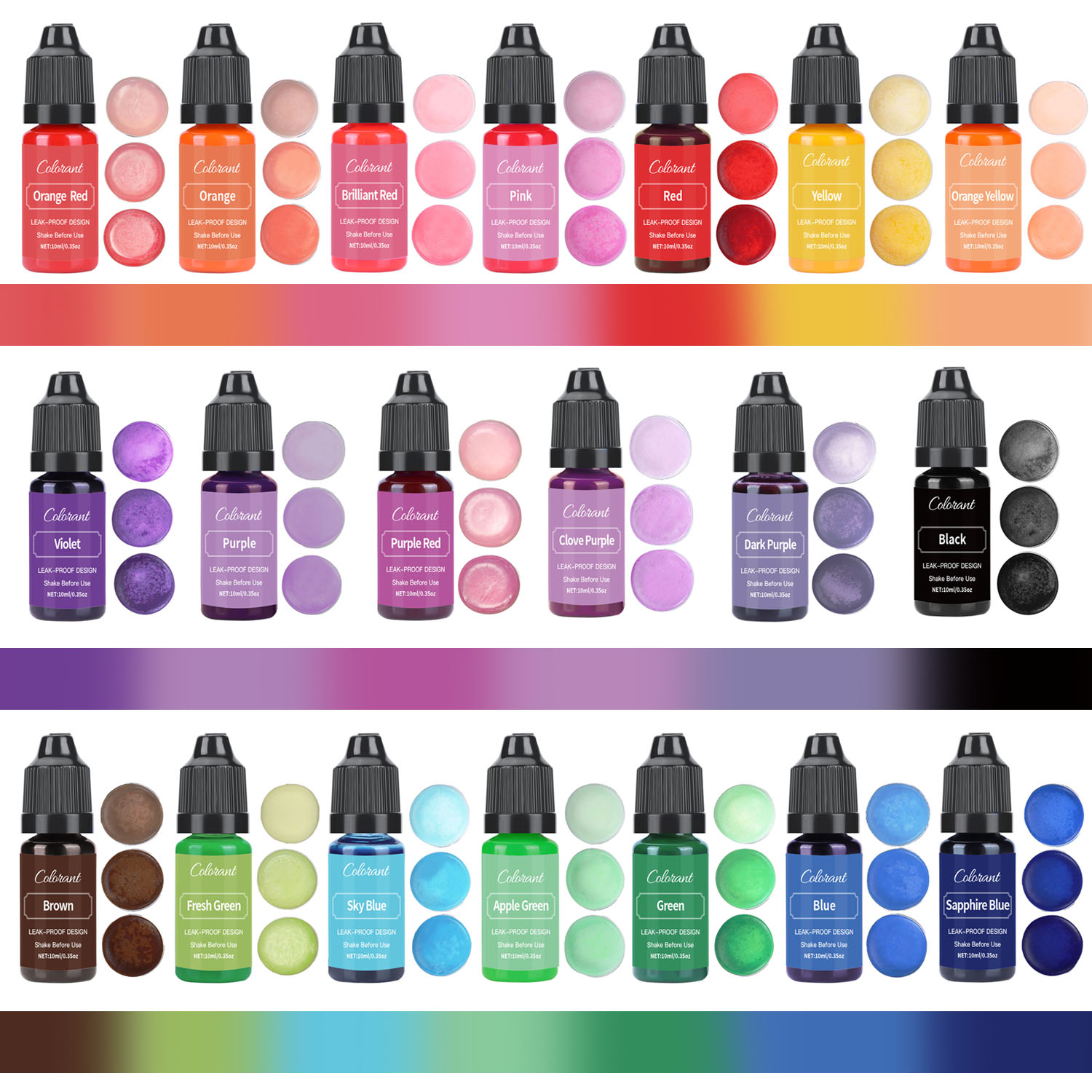 Candle Dyes Kit Liquid Coloran - Soap Making Dye のレビューと価格