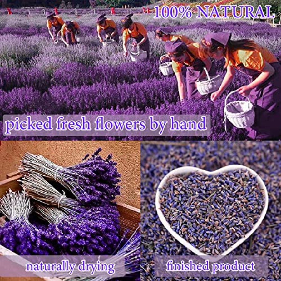 20 Bags Dried Flowers, 100% Na - Soap Making Kit のレビューと価格
