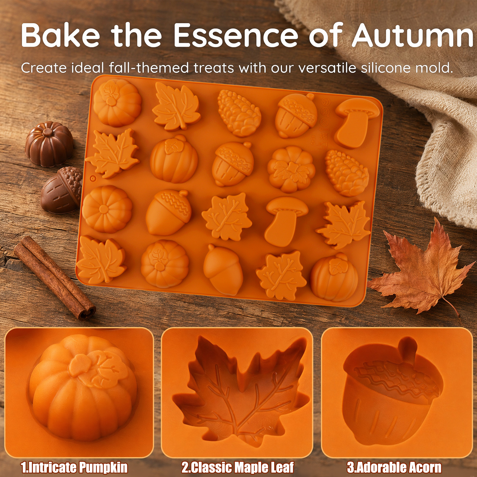 Harvest Silicone Baking Mold w - Soap Making Accessories のレビューと価格